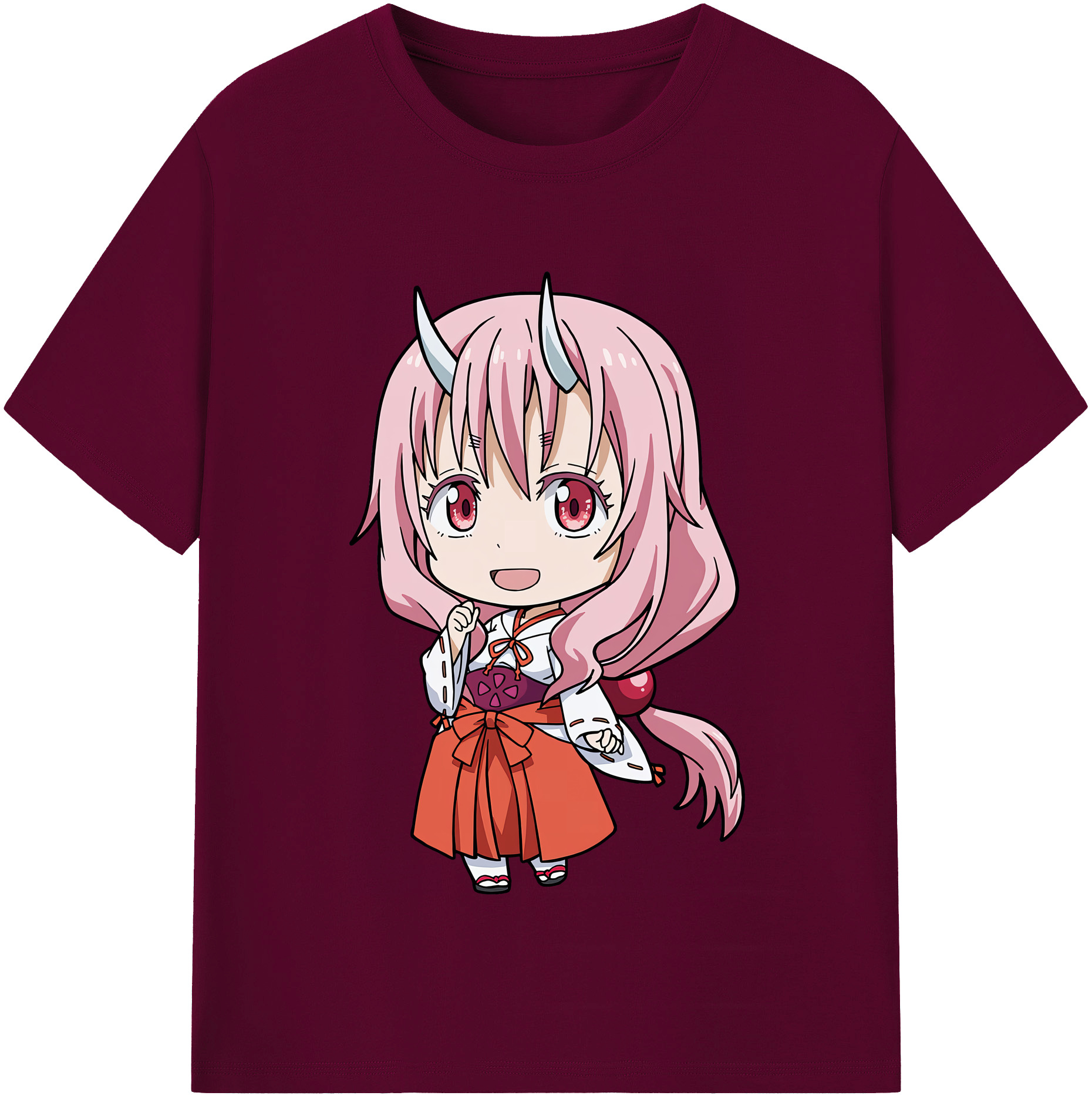 （画像用） 転スラ Regarding Reincarnated to Slime レディースカジュアルプリントTシャツ（綿100％）